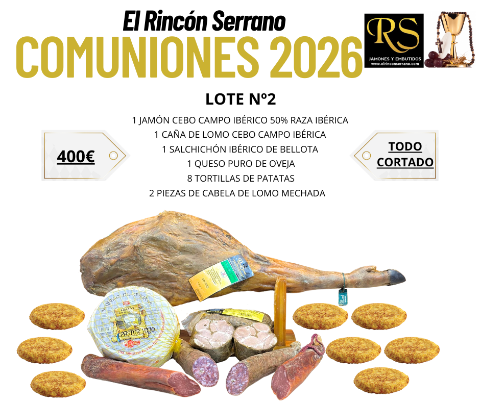 Lote Nº2 Comuniones Premium Ibérico 🔥 Alta Calidad