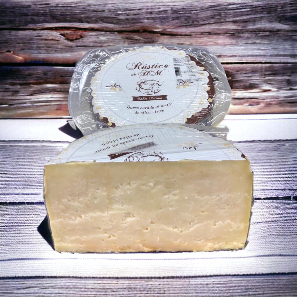 Raw Sheep and Goat Milk Cheese Cured in Extra Virgin Olive Oil HM 3kg approx.