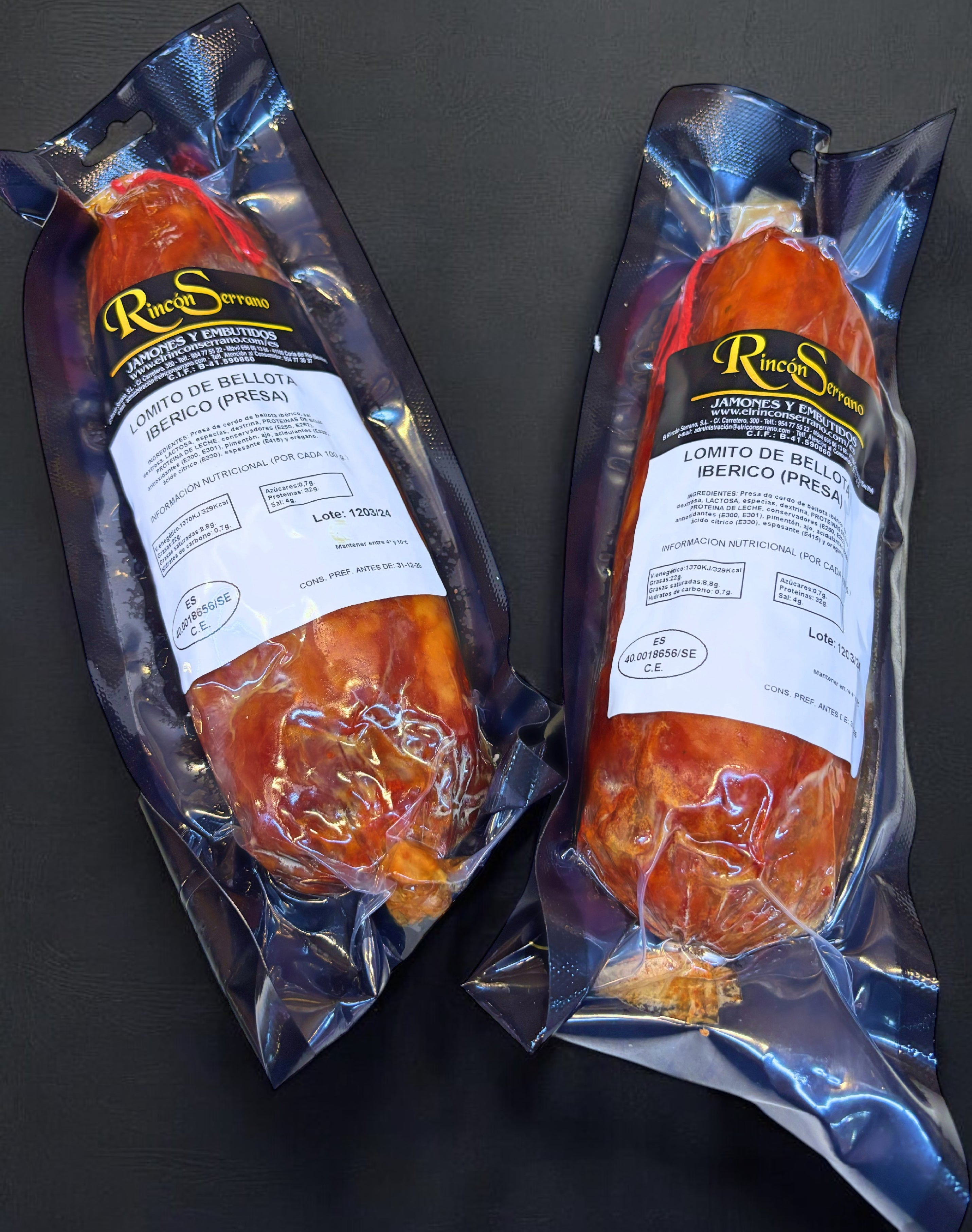 100% Iberian Bellota Loin 500g approx.