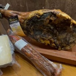 Lote de Paleta ibérica con Caña de lomo y Queso